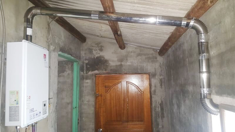 即使管線長，轉彎處多廢氣一樣能順利排出，安全有保障!